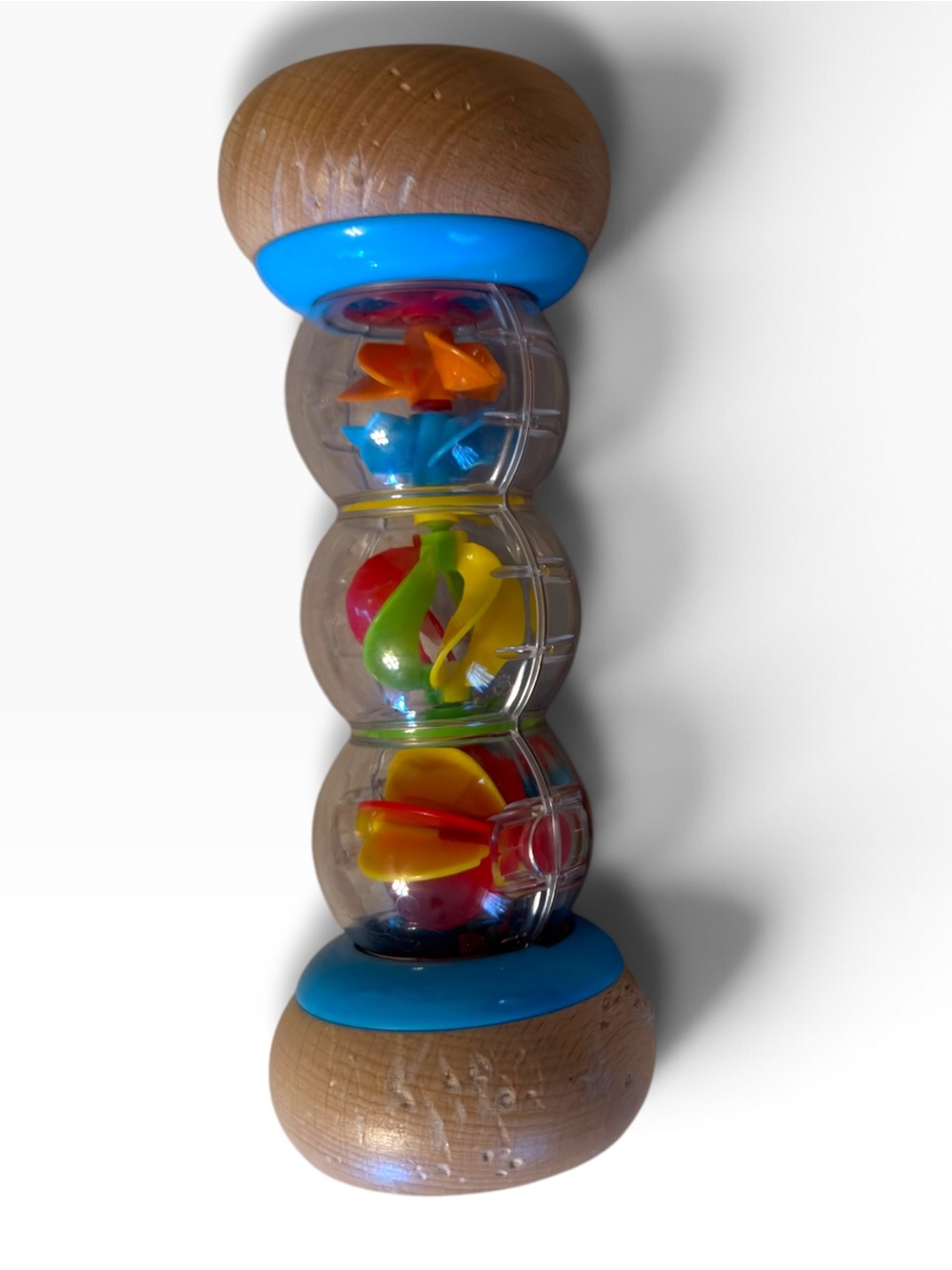 Rainmaker - 7 inch Wooden Rain Stick Montessori Toys for Babies 6-12..Months